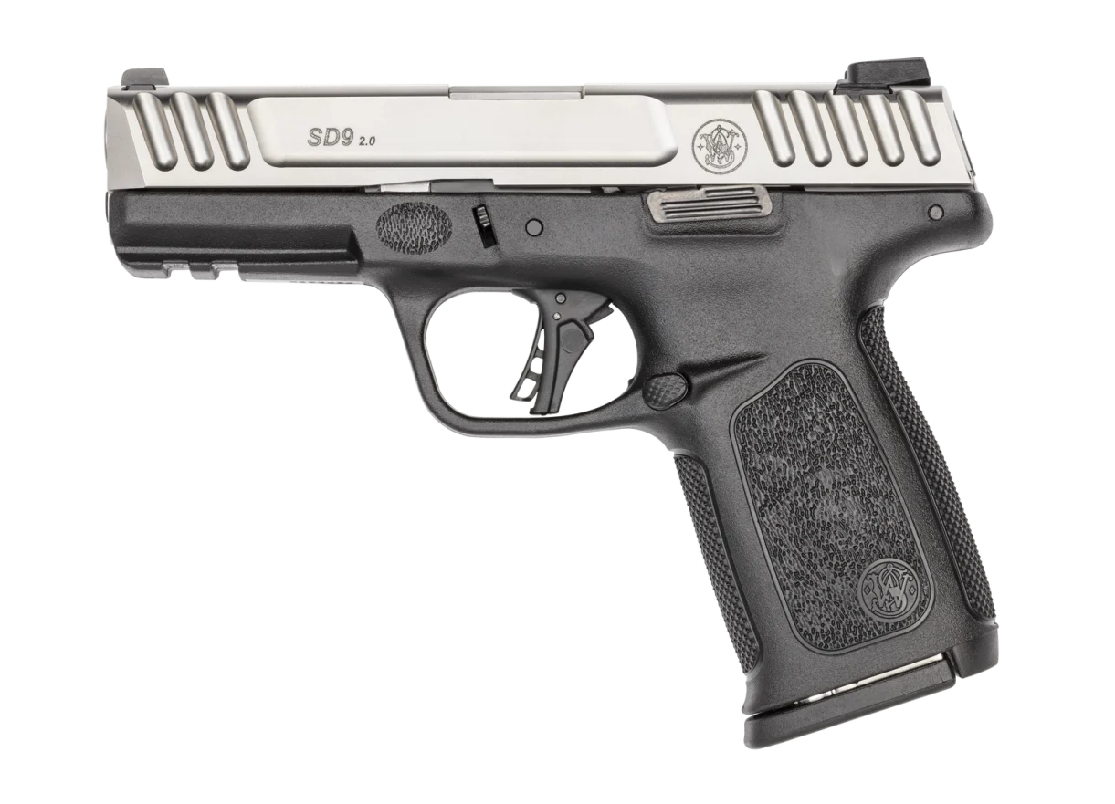 SMITH AND WESSON SD9 2.0 9MM 10+1 4" SS/BLK FS