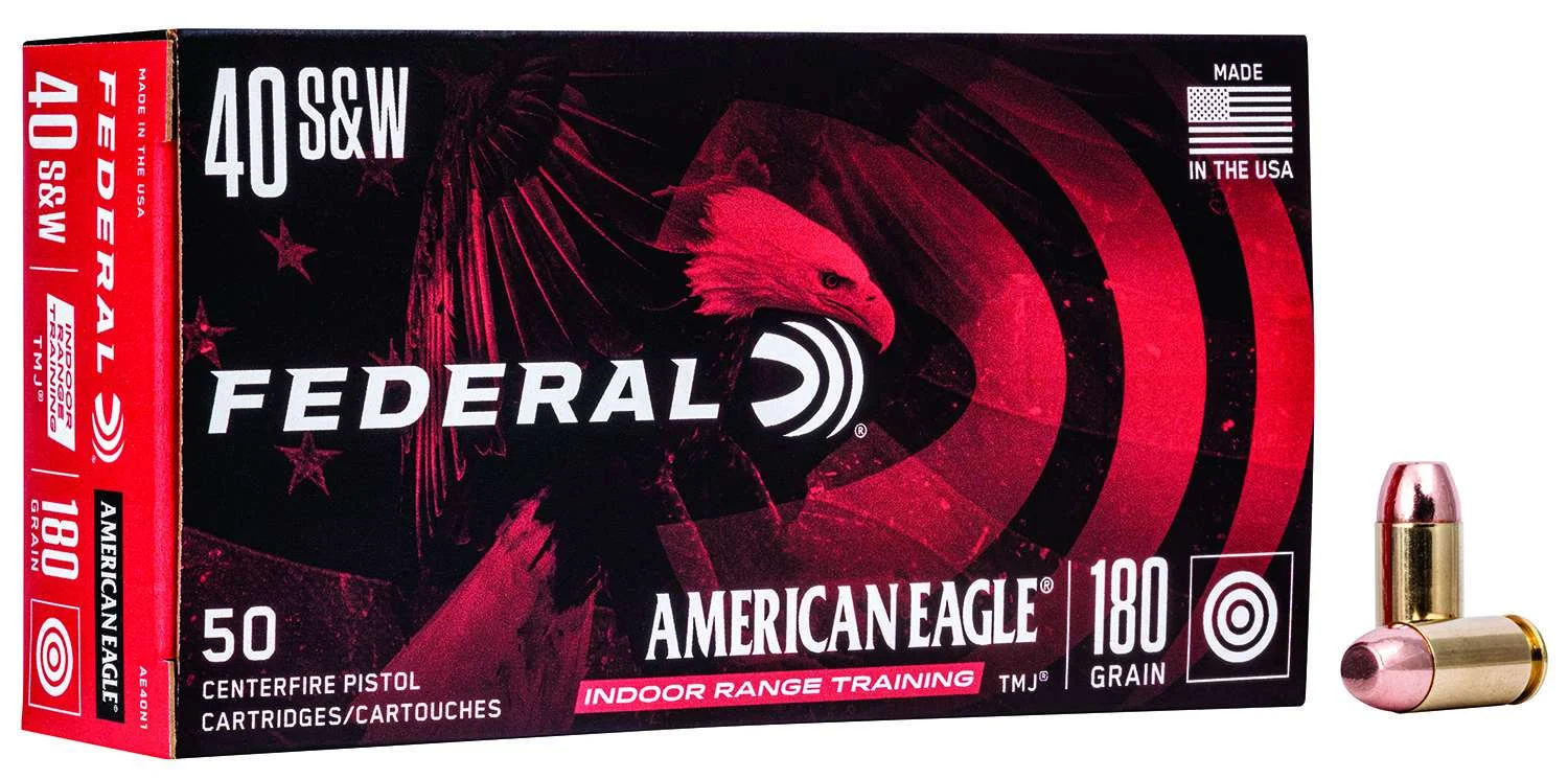 Federal .40 S&W 180gr TMJ – 50rd