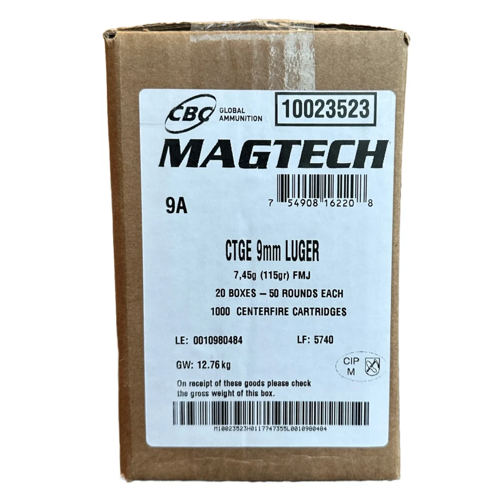 MAGTECH 9MM 115GR FMJ 1000RDS
