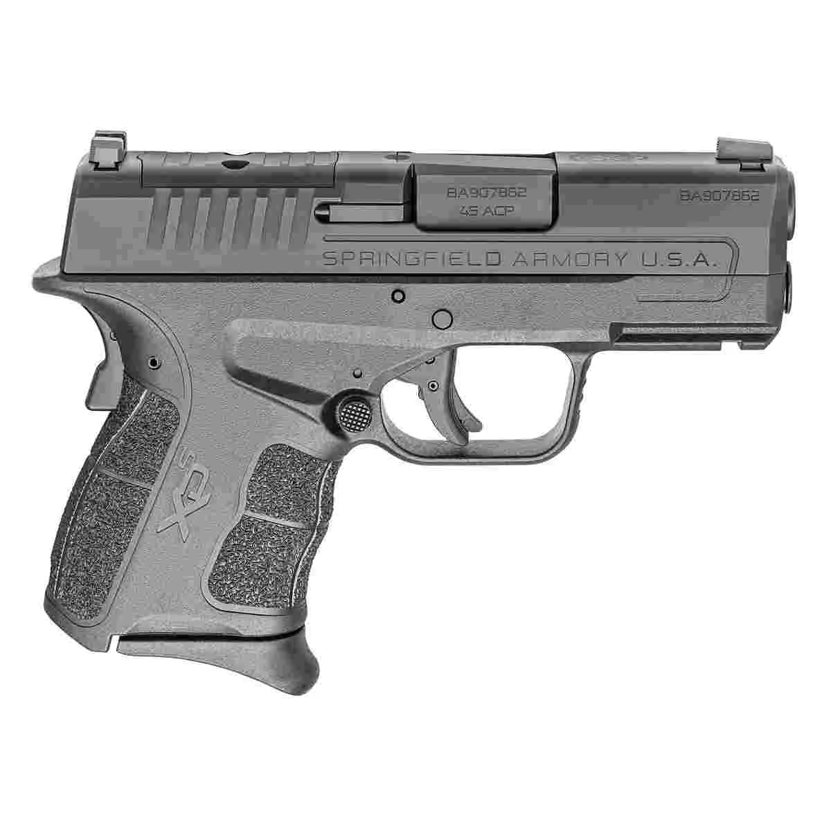 Springfield XD-S Mod.2 OSP Handgun .45 ACP 5&6rd Magazine 3.3" Barrel Black Grip
