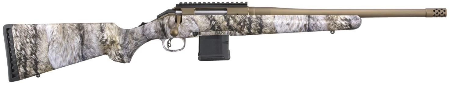 RUGER AMERICAN 204RUG 16" YOTE CAMO